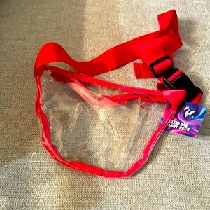 Clear Fanny Pack for Concerts - adjustable belt bag Nwt (I have 3 in stock)